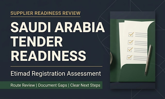 assess your saudi arabia tender etimad registration readiness