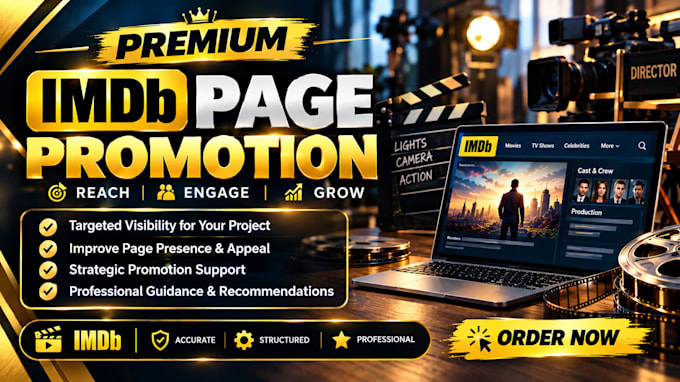 promote your imdb movie or profile for targeted visibility