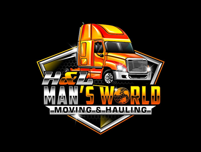create professional and awesome logistic logo design