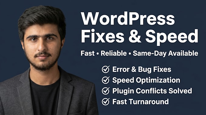fix wordpress errors and optimize your website speed