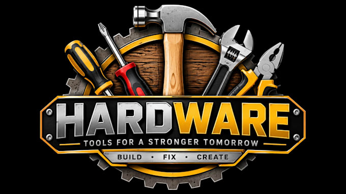 design a professional  handyman,  hardware, or construction tools logo