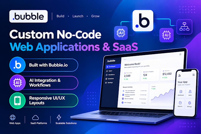 build an expert no code web application