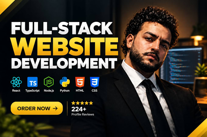build website, website development, full stack developer, front end developer
