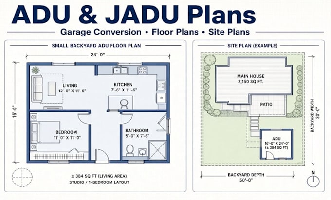 draw professional adu jadu floor plans site plans elevations