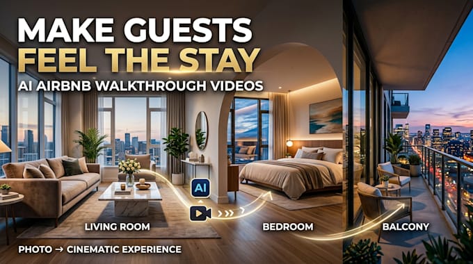create a cinematic ai guest experience video for your airbnb