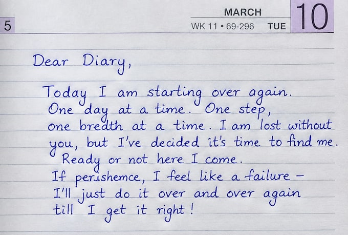 handwrite notes and letters professionally