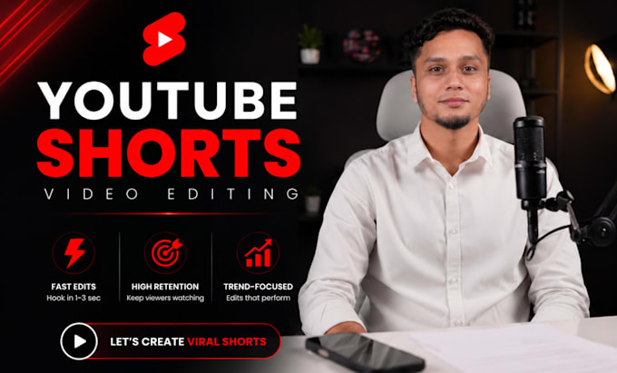 edit high retention youtube shorts for you