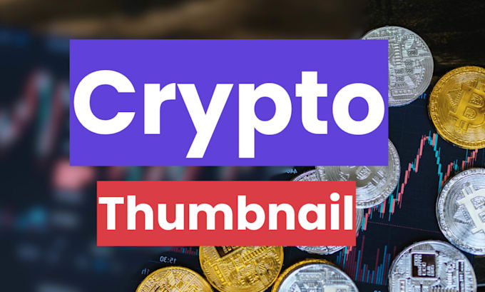 design high converting crypto thumbnail