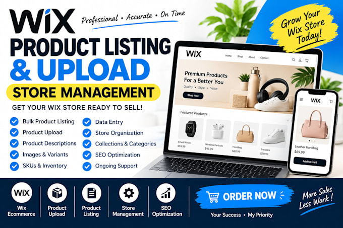 do bulk wix product listing wix product upload wix store management data entry
