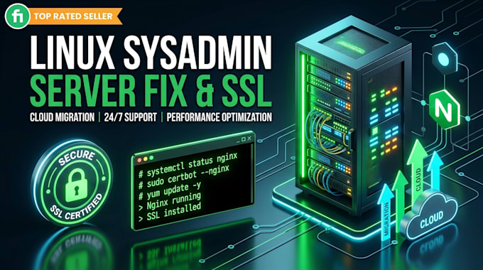 fix linux server issues, nginx SSL errors and cloud migration