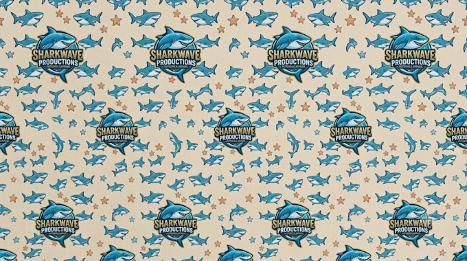 create seamless all over logo patterns for your brand