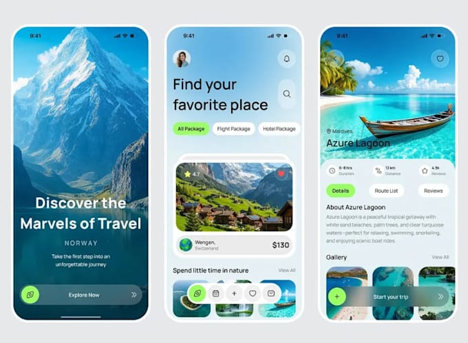 develop city tour app, tourism app, travel app