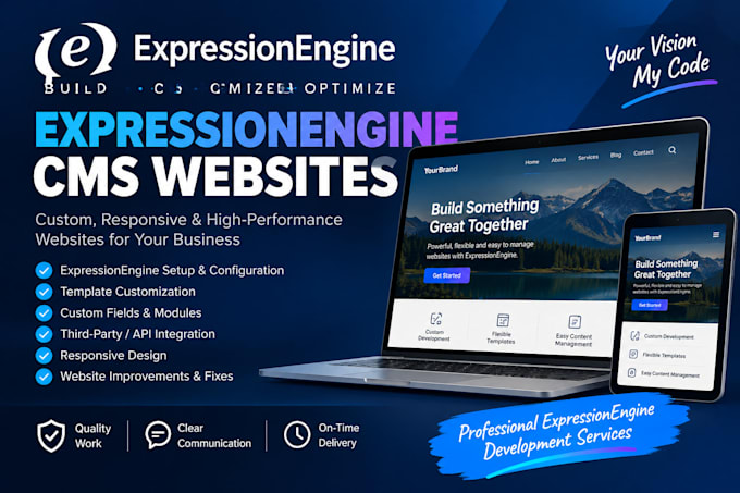 build and customize expressionengine cms websites