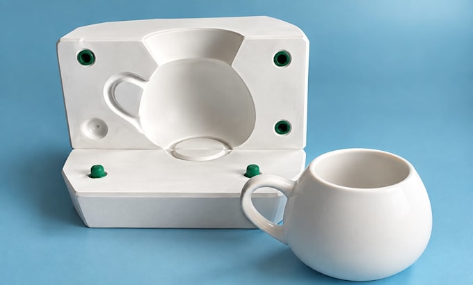 design 3d printable plaster molds for ceramic slip casting