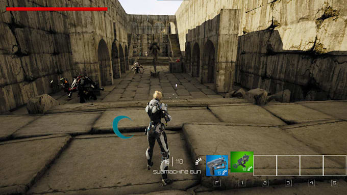 do unreal engine game development, unreal engine game, combat system, blueprints