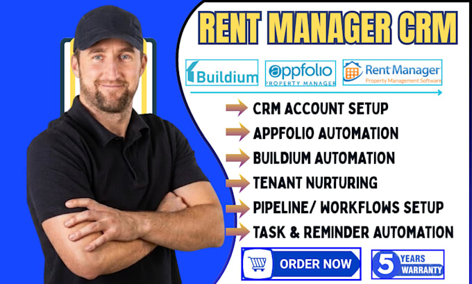 integrate appfolio buildium propertyware rent manager data entry tenant followup