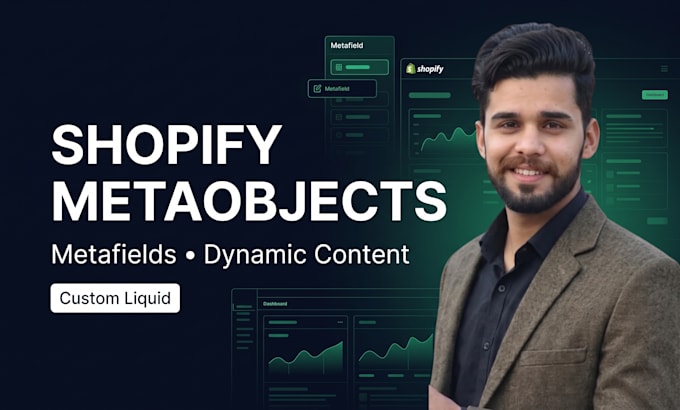 set up shopify metaobjects, metafields and dynamic content