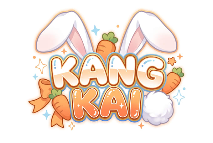 cute custom vtuber logo