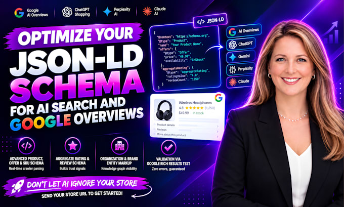optimize your json ld schema for ai search and google overviews