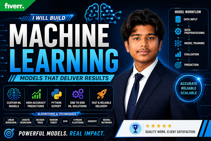 build machine learning models for classification and regression