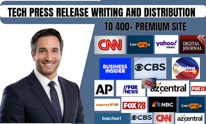 write ai tech press release product launch saas PR distribution public relation