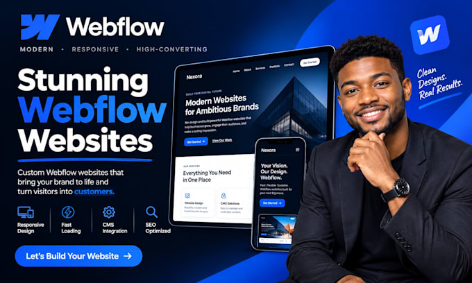 do webflow website design redesign webflow website or clone website