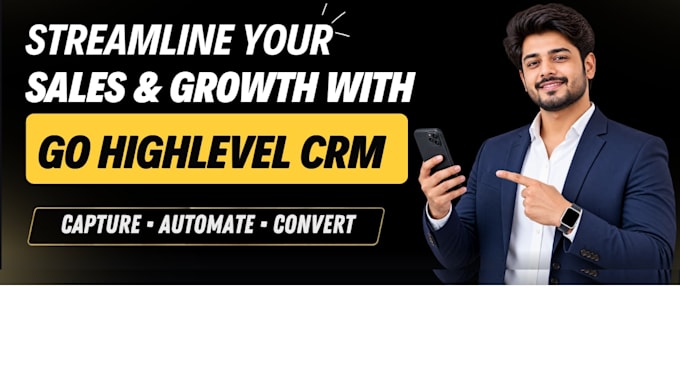 set up gohighlevel automation workflows and landing page