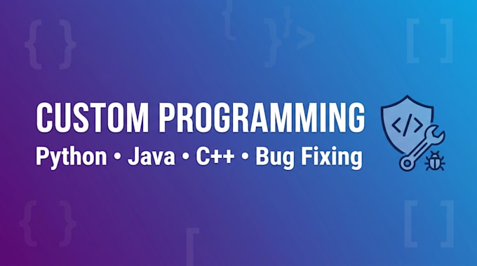 do python, java, cpp programming tasks and fix bugs