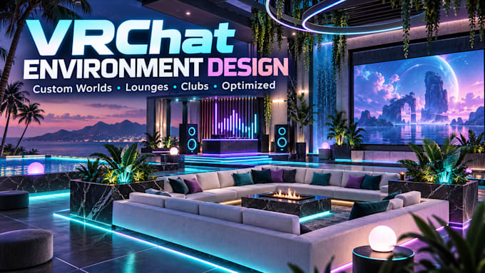 create custom vrchat worlds and environments