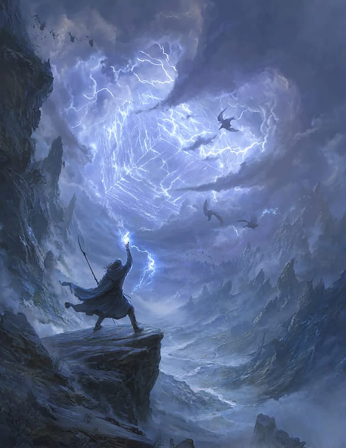fantasy book cover design
