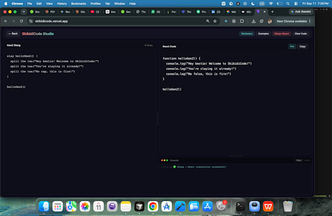 create or update your websites