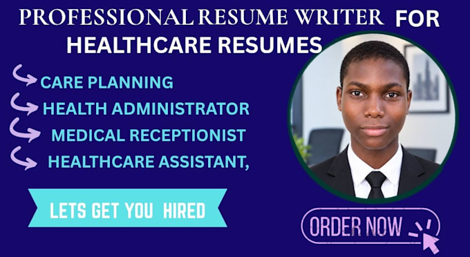 write a professional healthcare resume