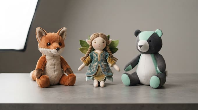 create plush toy designs for manufacturing