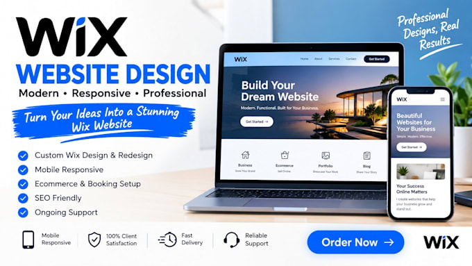 wix website redesign wix website development wix ecommerce fix wix