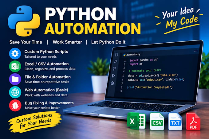 automate your tasks with python scripts