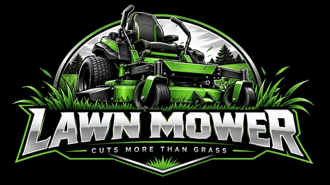 do landscape mowing garden irrigation lawn care service agriculture company logo
