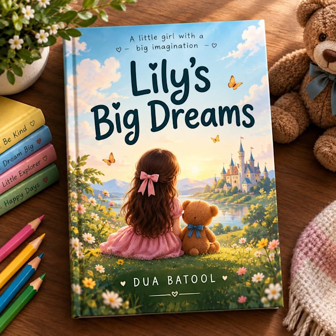 design a professional and eye catching book cover