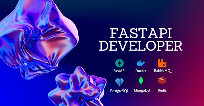build a high performance python fastapi rest API with docker