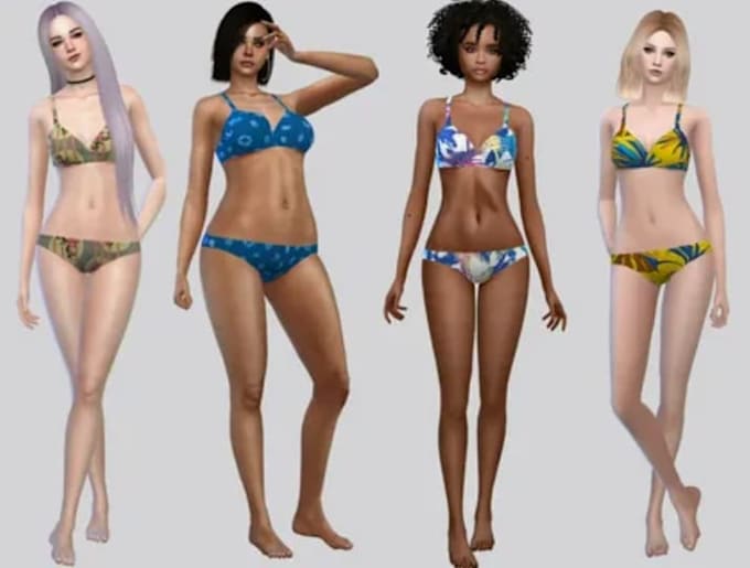create a custom sims 4 character with cc