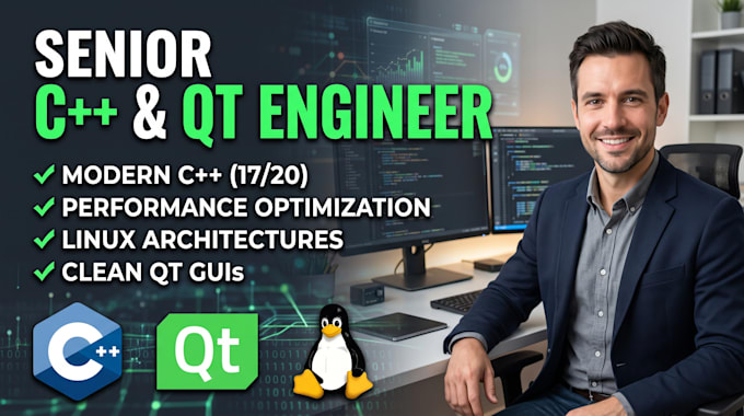 write, debug, or optimize high performance modern cplusplus, qt and python code