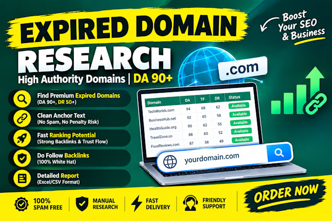 do relevant expired domain research