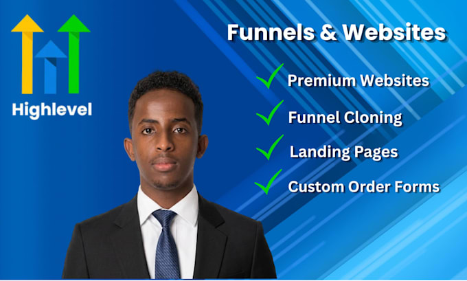 build gohighlevel funnels and landing pages