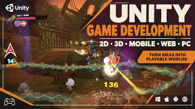 unity 2d game, unity 3d game art design, unity game development