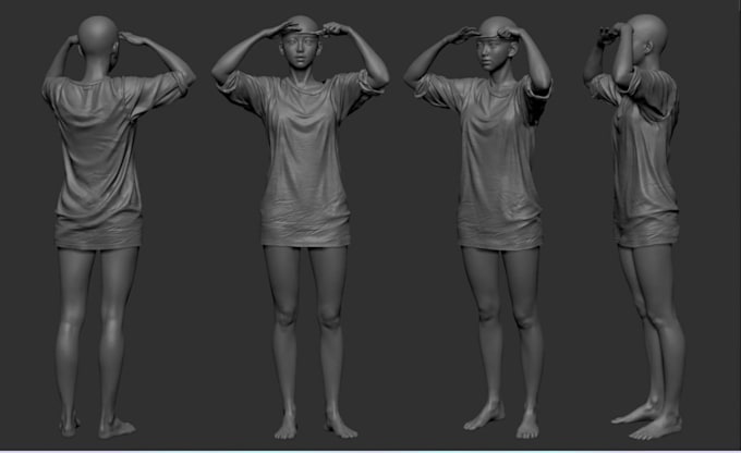 convert and rig 3d model character for mmd, iclone 8, warudo, cc4, vroid