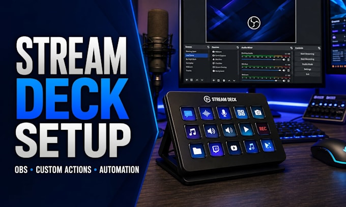 setup and customize your elgato stream deck for obs and streaming