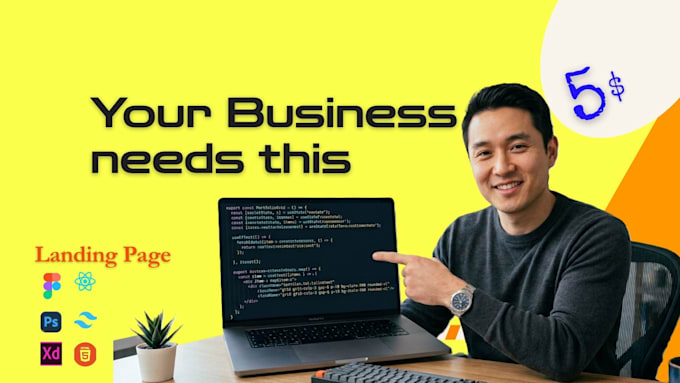 build real estate landing page showcase properties modern UI