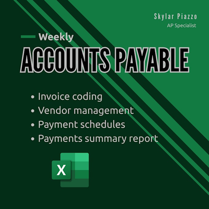 manage your accounts payable, invoice processing and reconciliations