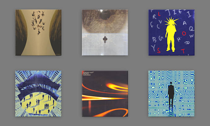 experimental surreal album cover art