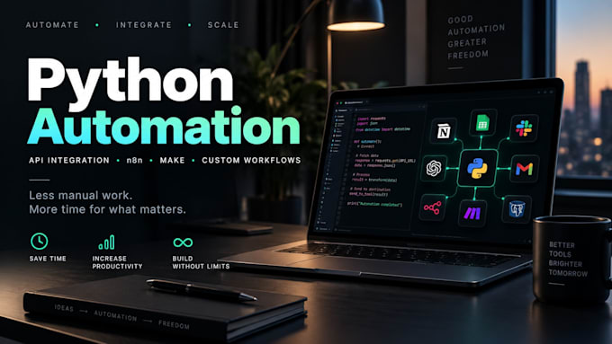 build python automation scripts and API integrations