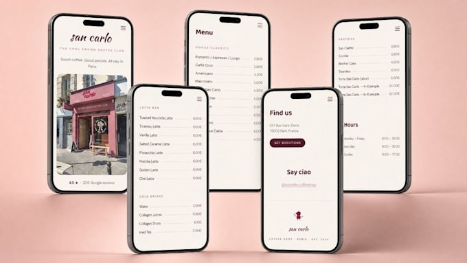 design a retro brand identity and website concept